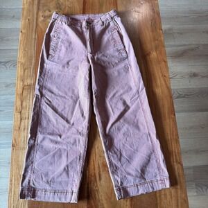 Old Navy Women's Rust Colored Wide Leg Pants Size 6